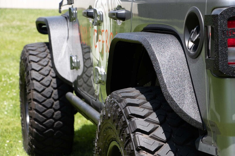 Fishbone Offroad 2018+ Jeep Wrangler JL Rear Fenders Elite Steel FB23194R FB23194R Photo - lifestyle view