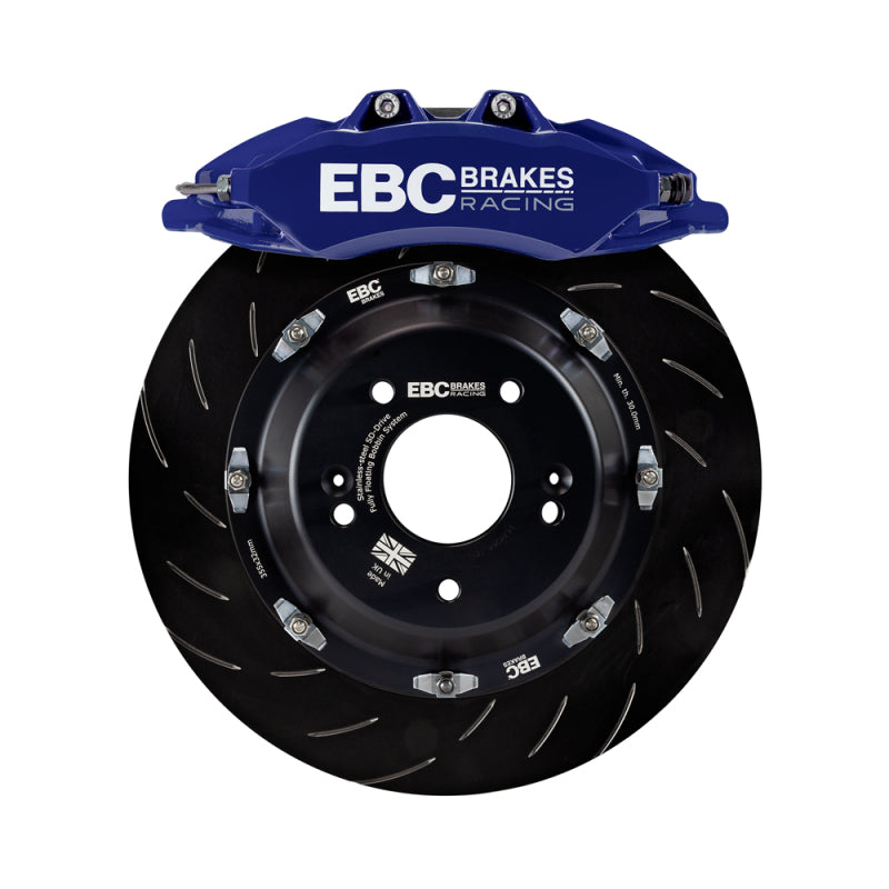 EBC Racing 00-06 BMW M3 (E46) Blue Apollo-6 Calipers 355mm Rotors Front Big Brake Kit BBK045BLU-1 BBK045BLU-1 User 1