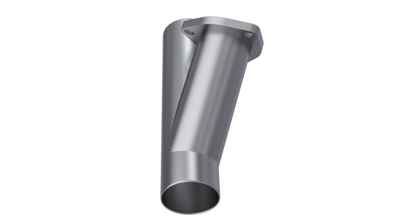 QTP 2.5in Weld-On QTEC Exhaust Cutout Y-Pipe 10250 10250 Photo - Primary