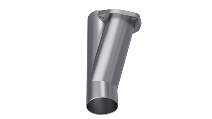 QTP 2.5in Weld-On QTEC Exhaust Cutout Y-Pipe 10250 10250 Photo - Primary