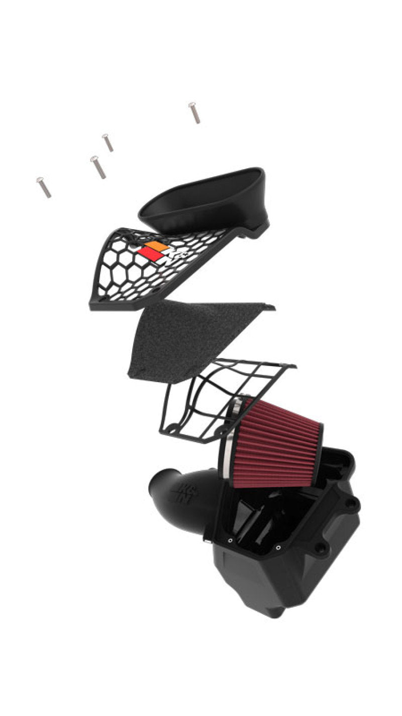 K&N Engineering K&N 21-22 Jeep Wrangler JL V8-6.4L Aircharger Performance Intake 63-1588 63-1588 Photo - out of package