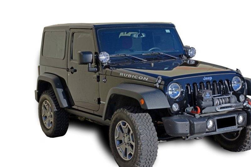 DV8 Offroad 07-18 Jeep Wrangler JK 2 Piece Square Back Hard Top (2 Door) HT07SB22 HT07SB22 Photo - Close Up