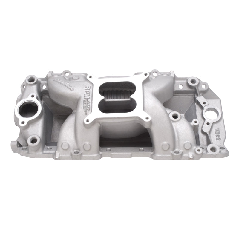 Edelbrock B/B Chev Rect. Port RPM Air-Gap Manifold 7562 Photo - Primary