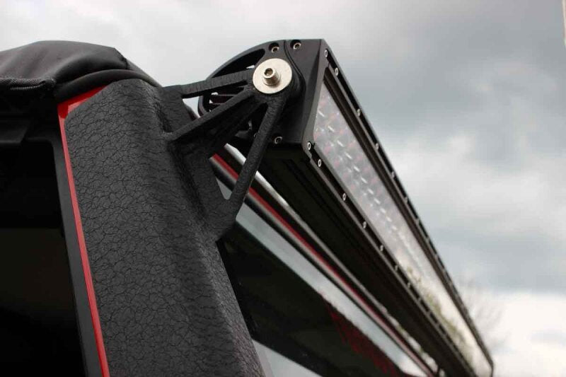 Fishbone Offroad 97-06 Jeep Wrangler TJ 52In Light Bar Bracket - Black Textured Powdercoat FB21057 FB21057 Photo - lifestyle view