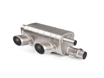 Akrapovic 16-17 Porsche 911 Carrera S/4/4S/GTS (991.2) Slip-On Line (Titanium) w/ Titanium Tips S-PO/TI/5H S-PO/TI/5H Photo - Primary