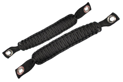 Fishbone Offroad 07-18 Wrangler JK A Pillar Sound Bar Black Paracord Grab Handles FB55283 FB55283 Photo - Primary