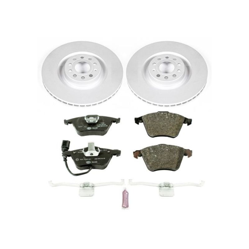 PowerStop Power Stop 09-11 Volkswagen CC Front Euro-Stop Brake Kit ESK5425 ESK5425 Photo - Primary
