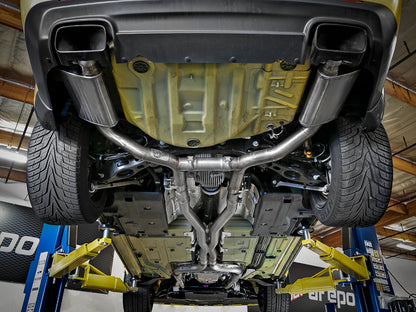 aFe Mach Force-Xp 3" 304 Stainless Steel Cat-Back Exhaust System 49-32061 Photo - Mounted