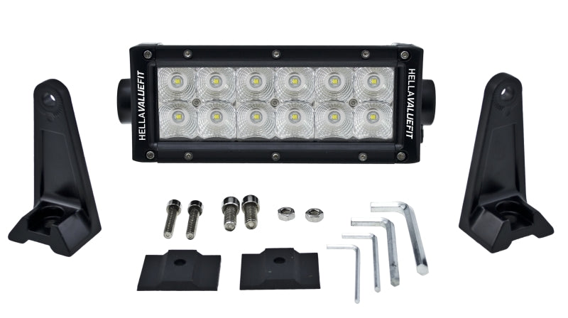 Hella ValueFit Sport Light Bar 12 LED / 8" - Flood Beam 357208001 Photo - out of package