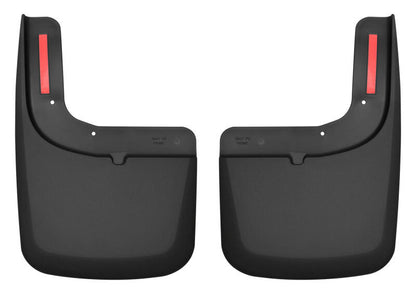 Husky Liners 2017 Ford F-250 / F-350 Super Duty Black Front Mud Guards (w/Flares) 58471 Photo - Primary