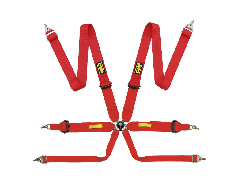 OMP Tecnica 3 Safety Harness Red DA0-0203-A01-061 DA0-0203-A01-061 Photo - Primary
