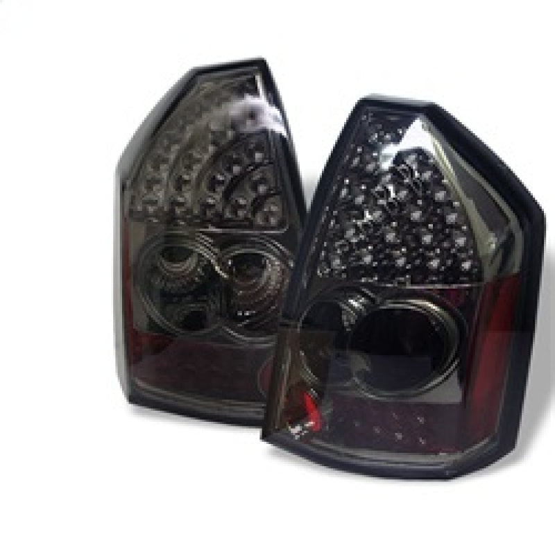 Spyder Chrysler 300 05-07 LED Tail Lights Smoke ALT-YD-CHR305-LED-SM 5001665 5001665 Photo - Primary