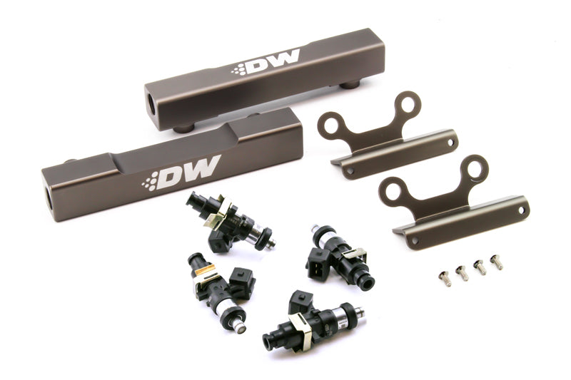 DeatschWerks Subaru upgrade fuel rails and 1500cc injectors 6-102-1500 Photo - Primary