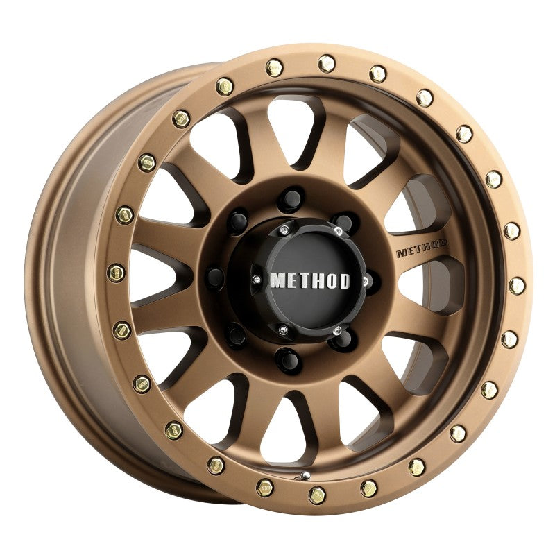 Method MR304 Double Standard 17x8.5 0mm Offset 8x6.5 130.81mm CB Method Bronze Wheel MR30478580900 MR30478580900 User 1