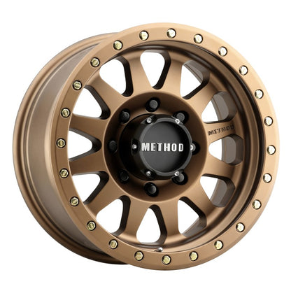 Method MR304 Double Standard 17x8.5 0mm Offset 8x6.5 130.81mm CB Method Bronze Wheel MR30478580900 MR30478580900 User 1
