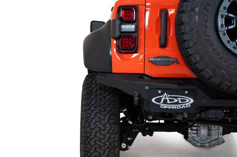 Addictive Desert Designs 22-23 Ford Bronco Raptor Rock Fighter Rear Bumper R26012NA0103 R26012NA0103 Photo - Mounted