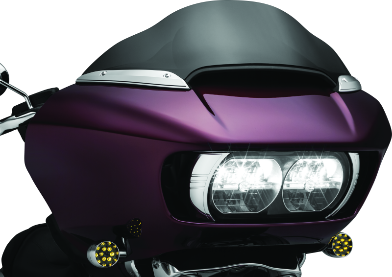 Kuryakyn Windshield Side Trims Chr 2632 2632 User 1