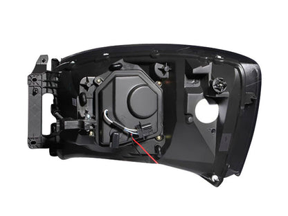 Anzo 2006-2008 Dodge Ram 1500 Projector Headlights w/ Halo Chrome (CCFL) 111103 Photo - Unmounted