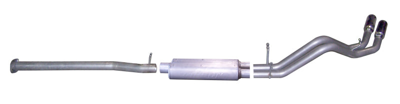 Gibson 07-09 Chevrolet Silverado 1500 LT 6.0L 2.25in Cat-Back Dual Sport Exhaust - Stainless 65626 65626 Photo - Primary