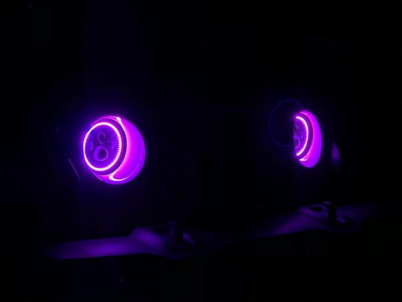ORACLE Lighting Oracle 7in High Powered LED Headlights - Black Bezel - Dynamic - Dynamic 5769-332 5769-332 Photo - lifestyle view