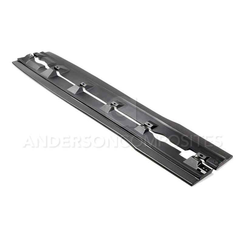 Anderson Composites 16-17 Ford Focus RS Type-AR Rocker Panel Splitter AC-SS16FDFO-AR AC-SS16FDFO-AR Photo - Primary