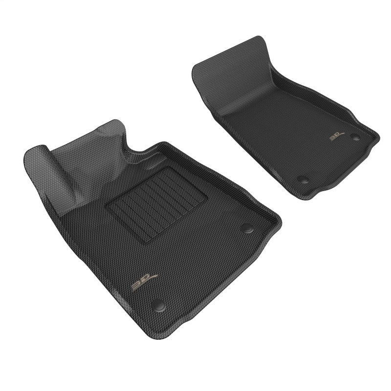 3D MAXpider 22-24 Nissan Z Kagu Black Floor Mat - Row 1 L1NS14011509 L1NS14011509 Photo - Primary