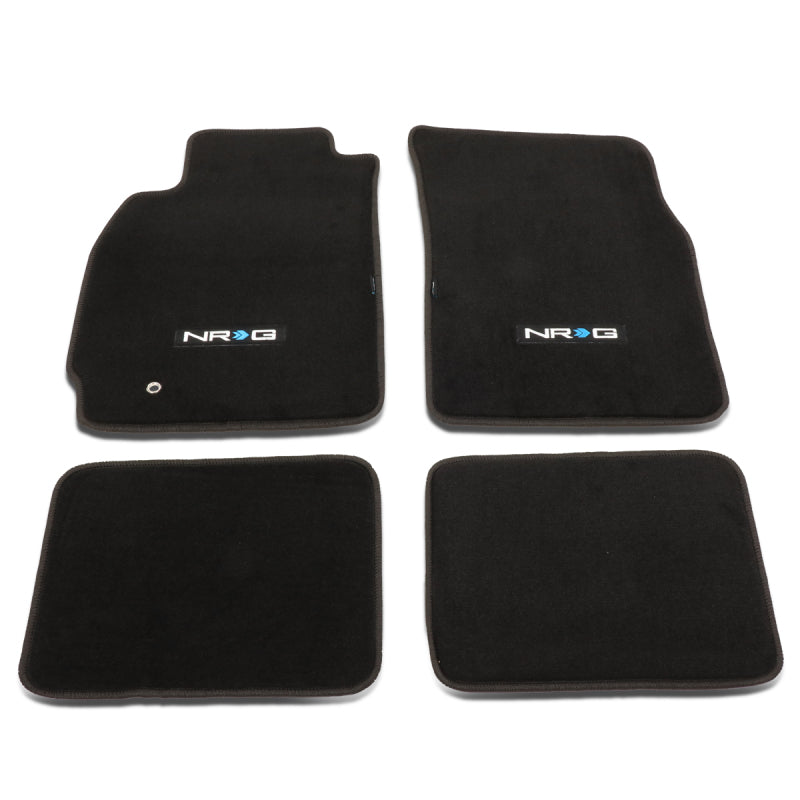 NRG Floor Mats w/ 'Evolution' Logo L4 Mitsubishi Lancer EVO 2003-2005 FMR-500 User 1