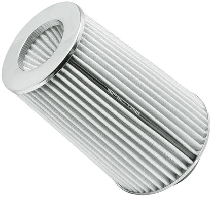 Spectre Adjustable Conical Air Filter 9-1/2in. Tall (Fits 3in. / 3-1/2in. / 4in. Tubes) - White 9738 9738 Photo - Unmounted