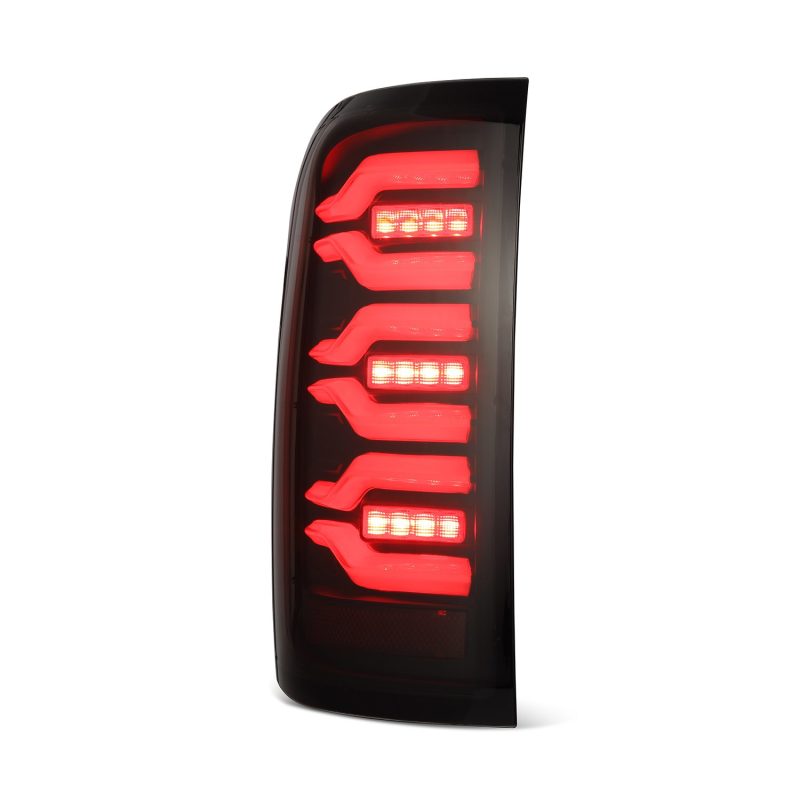 AlphaRex 14-18 Chevrolet Silverado Luxx-Series LED Tail Lights Black w/Activ Light/Seq Signal 620030 620030 User 3