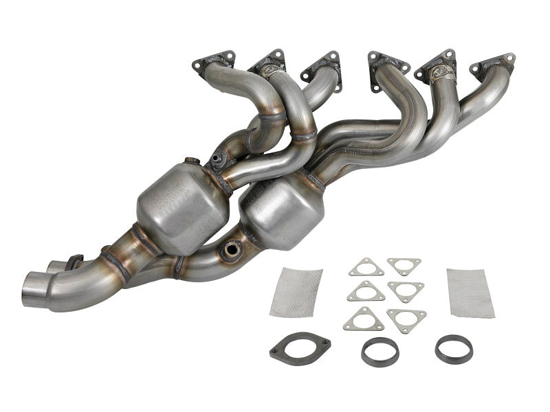 aFe Direct Fit Catalytic Converter 01-06 BMW M3 (E46) L6 3.2L (S54) 47-46304 47-46304 Photo - Primary