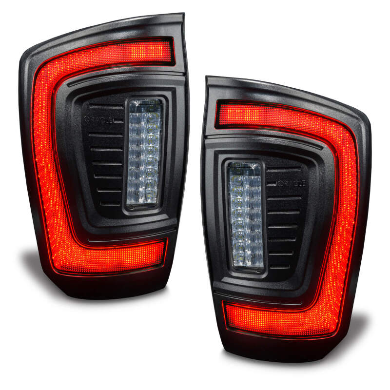 ORACLE Lighting 16-23 Gen 3 Toyota Tacoma Black Series Flush Style LED Tail Lights 5911-504-T 5911-504-T Photo - out of package