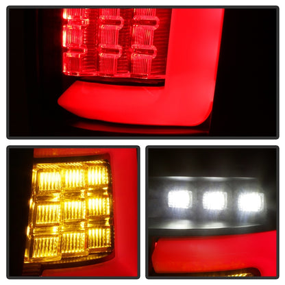 Spyder 99-04 Jeep Grand Cherokee - Light Bar Led Tail Lights - Black - ALT-YD-JGC99V3-BK 5086143 5086143 Photo - Unmounted