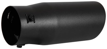 Spectre Exhaust Tip 3-1/2in. OD / Slant - Black 22360 22360 Photo - Unmounted