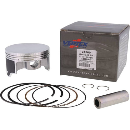 Vertex Pistons Vertex Piston 15-23 Honda Pioneer 500 500cc Forged Replica Piston Kit 24260 24260 Photo - Primary