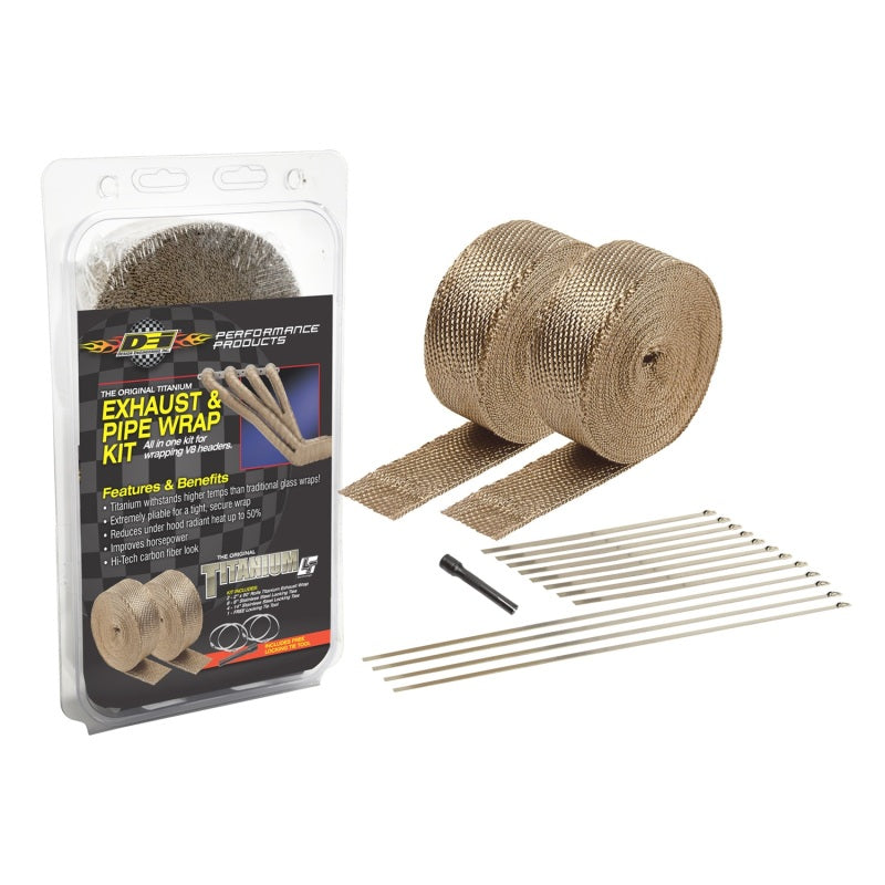 DEI Exhaust Wrap Kit - Titanium 10095 10095 Photo - Primary