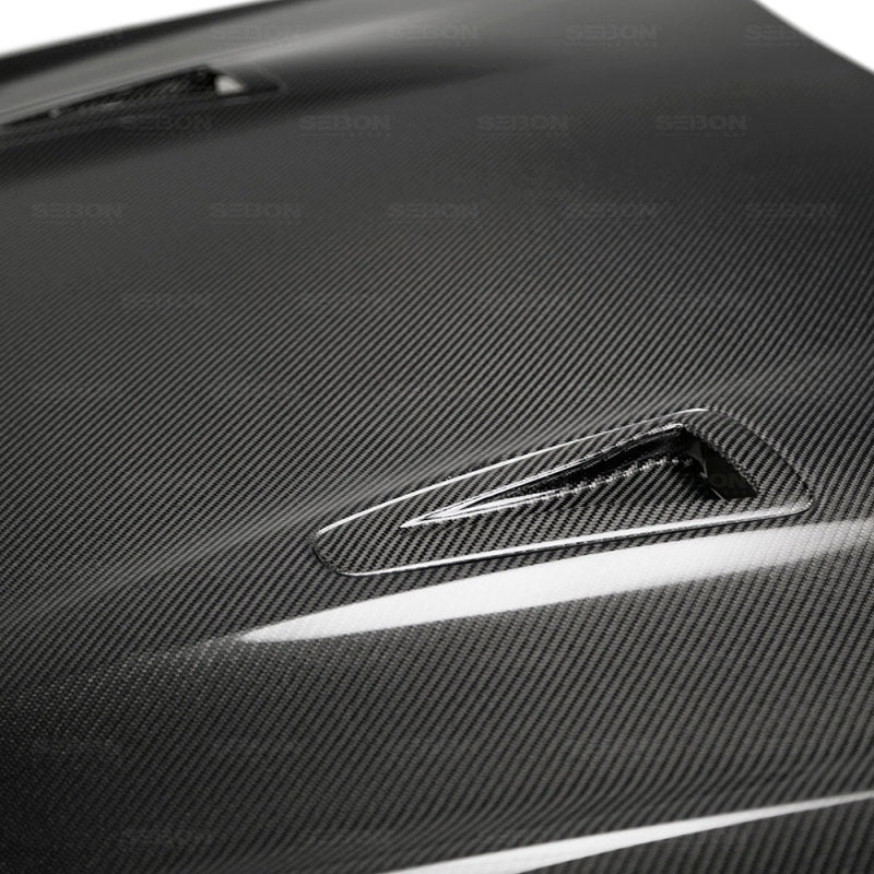 Seibon 2017-2018 Nissan GTR R35 Carbon Fiber Hood HD17NSGTR-OE Photo - Primary
