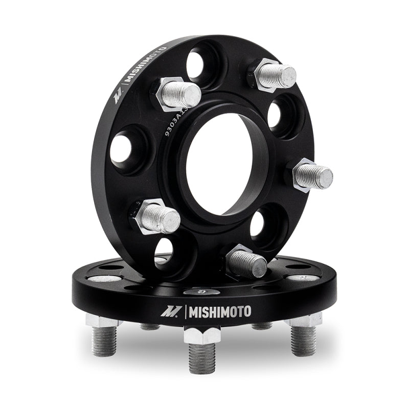 Mishimoto Wheel Spacers - 5x114.3 - 67.1 - 15 - M12 - Black MMWS-004-150BK