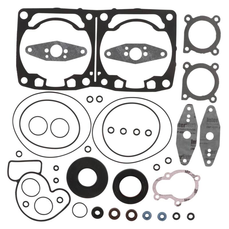 Vertex Pistons Vertex Gaskets 18-21 Arctic Cat M 8000 EFI All Models Complete Gasket Kit w/ Oil Seals 711331 711331 Photo - Primary