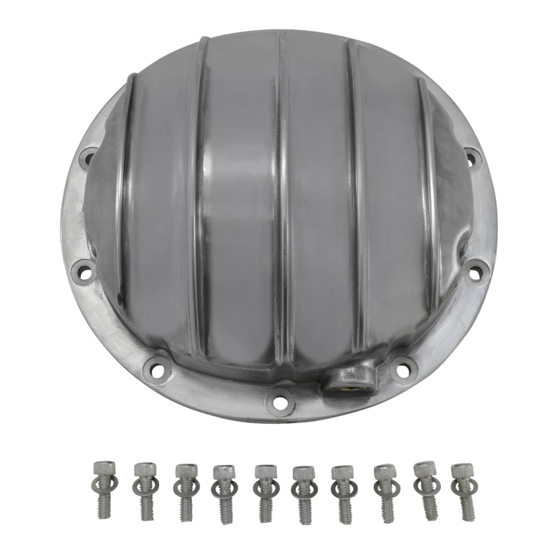 Yukon Gear & Axle Yukon Gear Polished Aluminum Cover For 8.6in / 8.2in and 8.5in GM Rear YP C2-GM8.5-R YP C2-GM8.5-R Photo - Primary