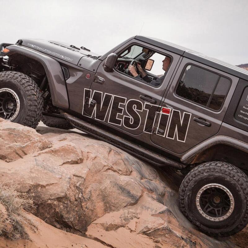 Westin Triple Tube Rock Rail Steps 42-6025 Photo - Mounted
