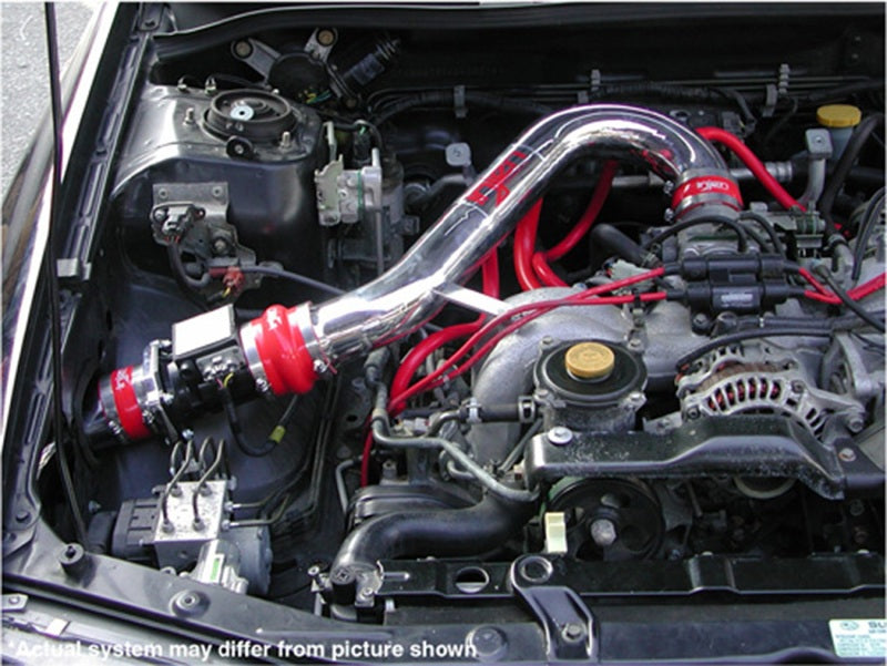 Injen Cold Air Intake Polished - Subaru Impreza RS 1998-1999 RD1220P Photo - Mounted
