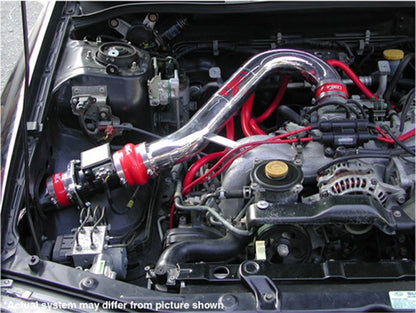 Injen Cold Air Intake Polished - Subaru Impreza RS 1998-1999 RD1220P Photo - Mounted