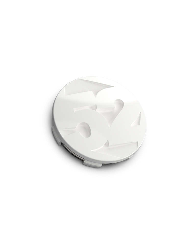 fifteen52 65mm Snap In Center Cap Single for Rally Sport and MX Wheels - Rally White (Gloss White) 52-RS-CAP-RW 52-RS-CAP-RW Photo - Primary