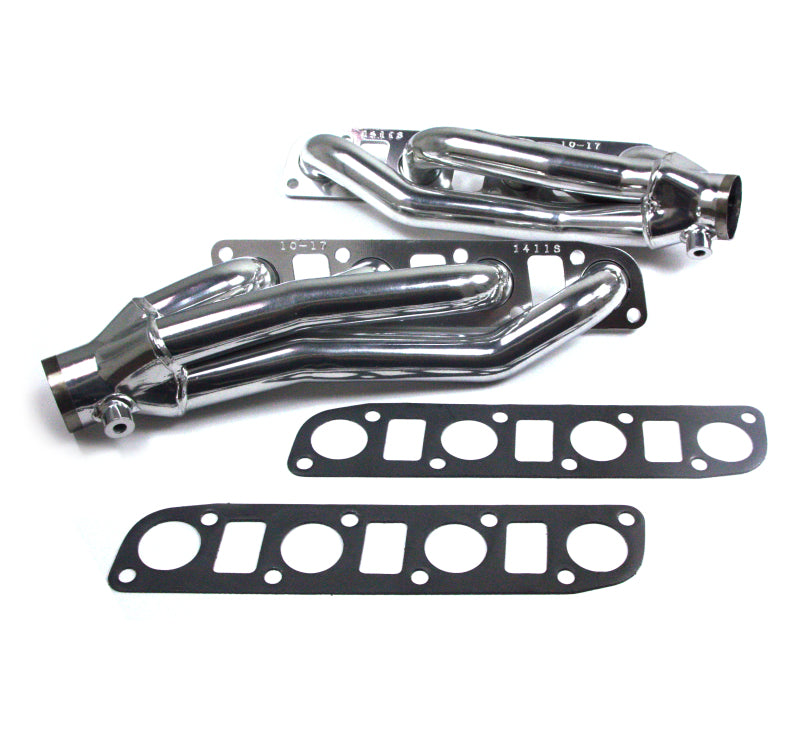 JBA 16-20 Nissan 5.6L VK56VD 1-3/4in Primary Silver Ctd Cat4Ward Header 1411SJS 1411SJS Photo - Primary