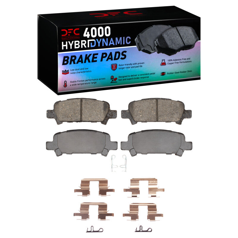 DFC DFC 4000 HybriDynamic Brake Pads Brakes, Rotors & Pads Brake Pads - OE main image