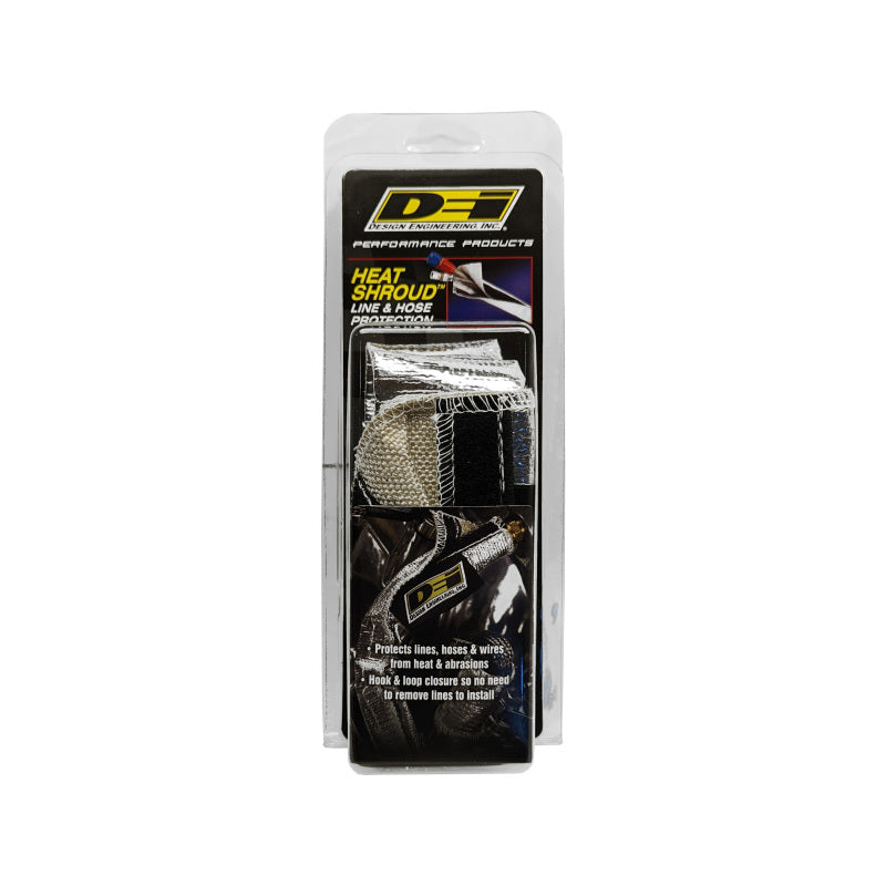 DEI Heat Shroud 1in I.D. x 3ft - Aluminized Sleeving-Hook and Loop Edge 10405 10405 Photo - Unmounted