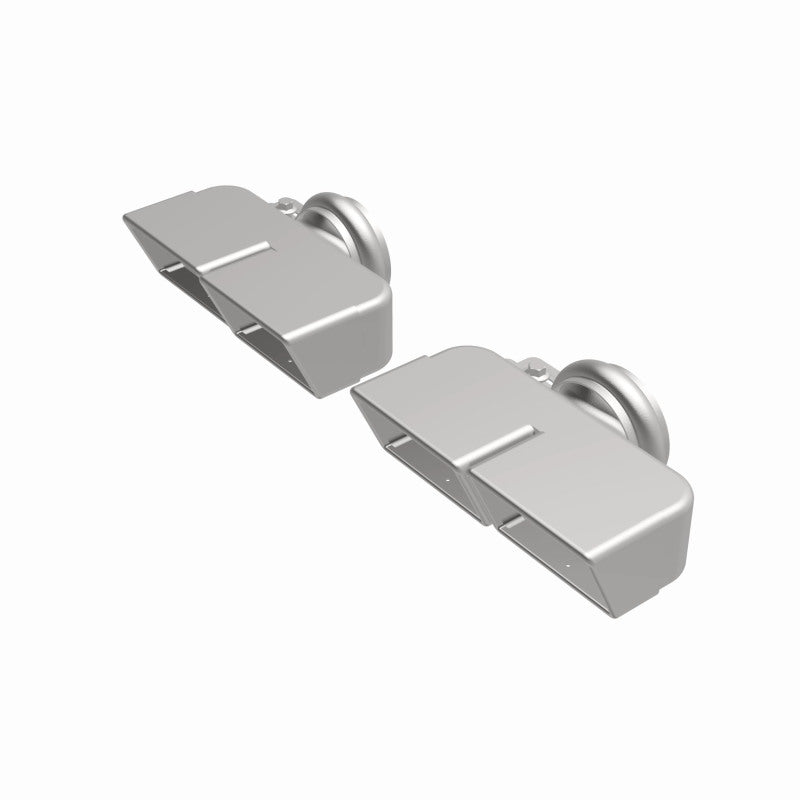 Magnaflow Tip 1-Set Quad Square 35221 35221 360 Degree Image Set