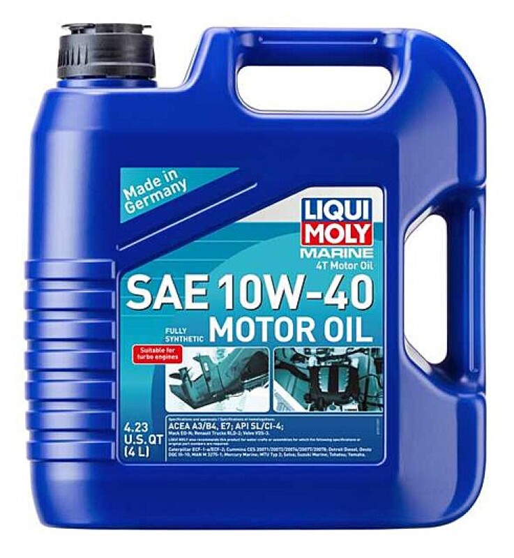LIQUI MOLY 4L Marine 4T Motor Oil SAE 10W40 20508 20508 User 1