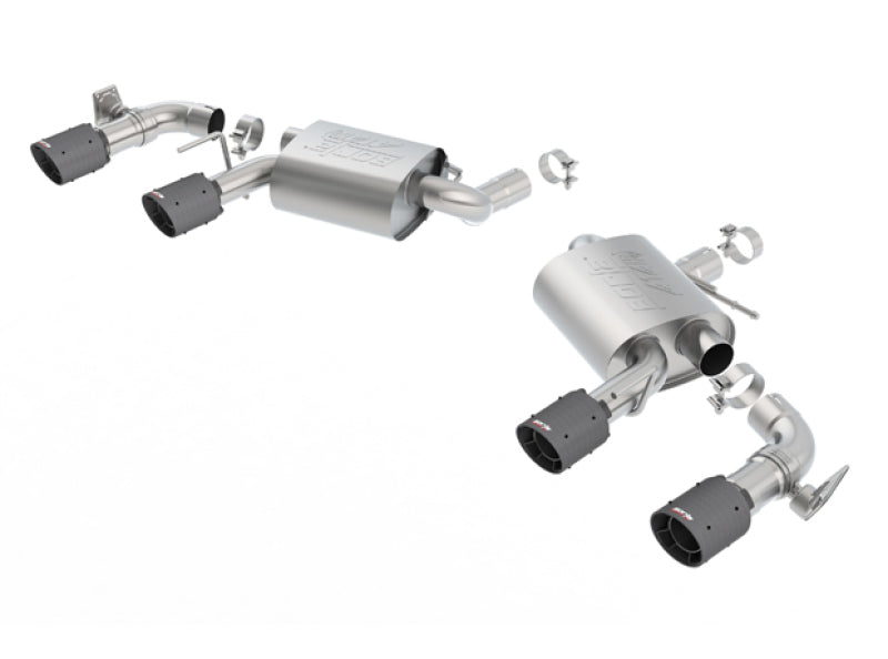 Borla 2016 Chevy Camaro SS V8 AT/MT ATAK Rear Section Exhaust with Dual Mode Valves 11925CFBA 11925CFBA Photo - Primary