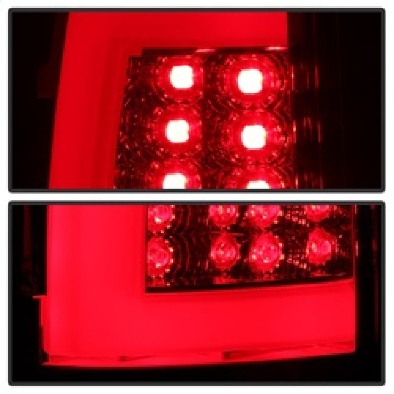 Spyder 00-06 Chevy Suburban 1500/2500 V2 Light Bar LED Tail Lights -Red Clr (ALT-YD-CD00V2-LBLED-RC) 5084163 5084163 Photo - Unmounted